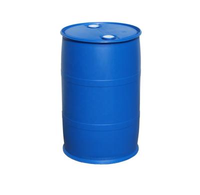 China Storage 200L Raw Material Storage 200L Chemical Blue HDPE Plastic Plastic Drum Food Or Water Or Oil Or Oil Sealed Molding Double Lid Plastic Drum for sale