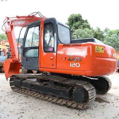 China SIDA machinery zx120 excavator used zaxis 120 excavators zx120-3 zx 120-5 zx120-6 12 ton second hand 0.52 m²; ³ for sale