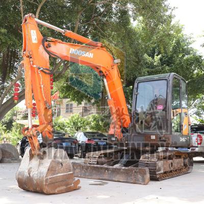 China Doosan 60 Crawler Excavator DH60 Mini 6 Ton DH60-7 Digger Construction Machine Used Micro Group of Ten 0.2 m²; ³ for sale