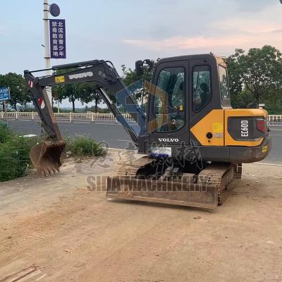 China Chinese Farms Machinery Original Volvo EC55 Used Excavator 2018 Year Used Volvo Cheap 5 Ton Crawler Low Price Digger for sale