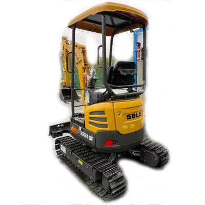 China Construction Material Shops New Cheap Hydraulic Crawler Mini Excavator Tracked Mini Digger Machine Micro Excavator 1.8 Ton Chinese Brand for sale