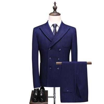 China 2021 Hot New Items Acetate Fiber Manufacturer Professional Men's Regular Suit for sale