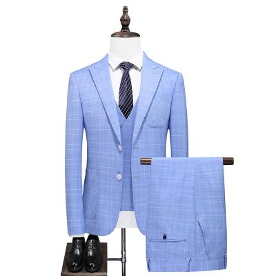 China Multi Size Selection Factory Viscose / Polyester Direct Sales 3 Pieces Suits Mens Suits Blazer for sale