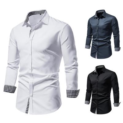 China Hot Selling Anti-Shrink Popular Men's Shirts Full Sleeve Luxury And High Quality Constantly Popular for sale