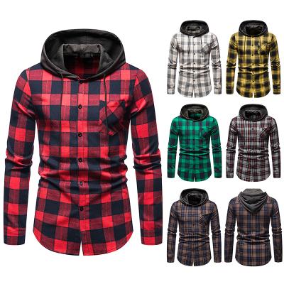 China New Hot Items Anti Shrink Men's Long Sleeve Shirts 2021 Keep Warm Suitable For Cold Weather for sale