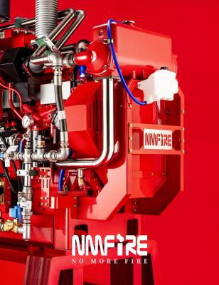 China NM6-128B Diesel Engine Fire Pump Drivers 307 KW at 2100 RPM for sale