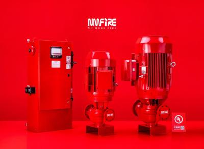 China 500 GPM Vertical Inline Fire Pump Assembly NFPA 20 Fire Pump Package for sale