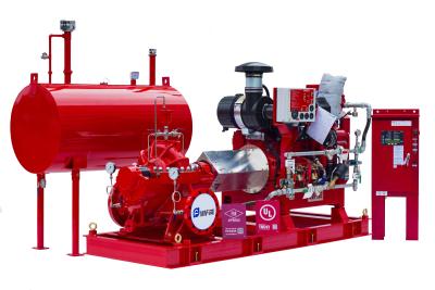 China High Speed Split Case Fire Pump / Cast Iron Diesel Powered Fire Pump for sale