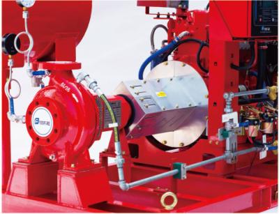 China UL End Suction Pump  Fire Pump centrifugal pump 50hz/ 60HZ motor Driver diesel engine fire pump fire fighting system for sale