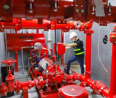 China Centrifugal Skid Mounted Fire Pump Single Stage For Pipelines Bureaus for sale