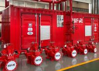 China UL / FM Horizontal Split Case Pump Assembly Skid Mounted Fire Pump Package for sale