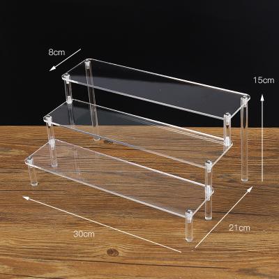 China Modern Acrylic Jewelery Stage Display Rack Household Ornaments Storage Watchband Bracelet Display Rack Jewelry Display Rack for sale