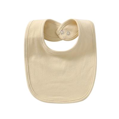 China Sustainable Super Soft And Absorbent Plain Muslin Burp Fabrics 100% Organic Cotton Baby Bibs for sale