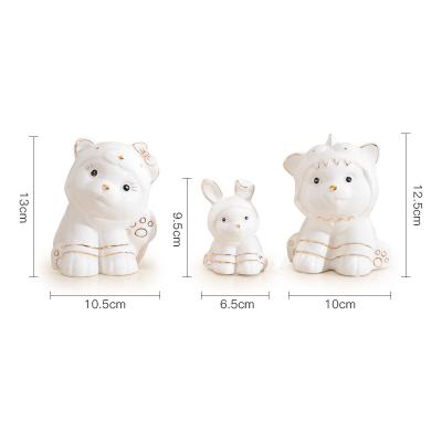 China China Puppy Family Of Three Ornaments Ornaments Creative Ceramic Crafts for sale