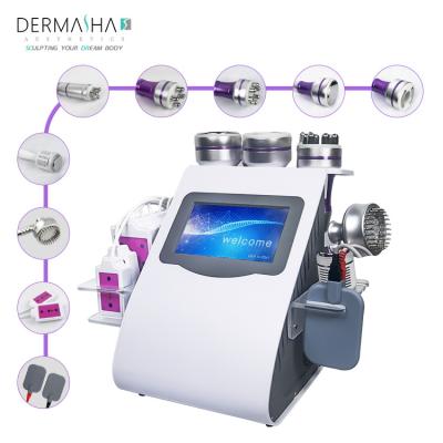 China Beauty Center+Home+Clinic 10 in 1 40K Cavitation Laser Cellulite Slimming Body Cavitation Machine RF Multifunction Ultrasonic Vacuum Cavitation Machine for sale