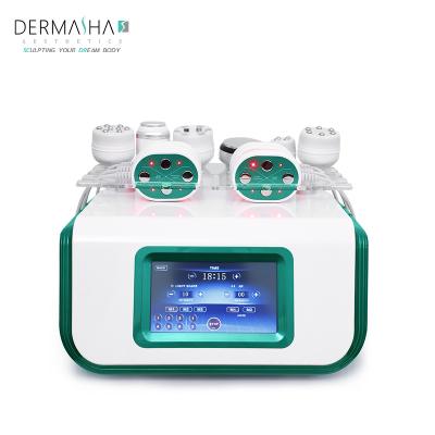 China Beauty Center+Home+Clinic OEM ODM 8 in 1 Cavitation 40K Lose Weight Machine Ultrasonic Cavitation Lipo Laser RF Cavitation Vacuum Machine for sale