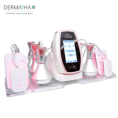 China Beauty Center+Home+Clinic 80K 6 in 1 RF Cavitation Machine Body Fat Loss Slimming Machine Body Skin Tightening Cavitation Lipo Laser Machine for sale