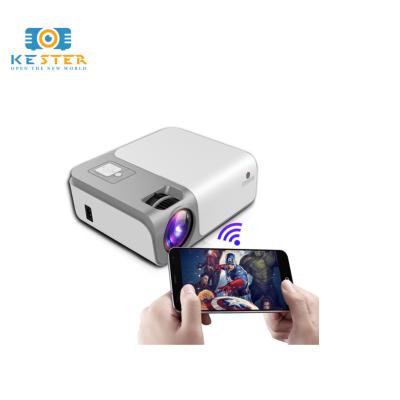 China 3800 Lumens 1080P Full HD LCD Ready Beam Home Theater LED Projector 5G WiFi 4K Android Smart Portable Wireless Projectors for sale