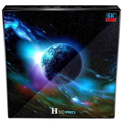 China Dual Media Player Set Top Box HDR USB 3.0 4GB 32GB 64GB Smart Android 9 H10pro WiFi 4K Hd Receiver Youtube Google Play 2.4G 5G Wifi BT4.0 for sale