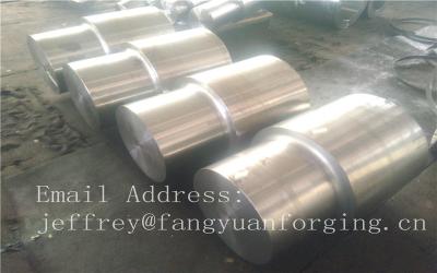 China Rough Machining Alloy Steel Forged Shafts Blank C35 C45 42CrMo4 36CrNiMo4 SNCM439 for sale