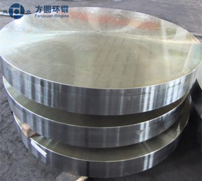 China Alloy Steel Forged Round Sheet Metal Discs OD 1200mm 12000kgs for sale