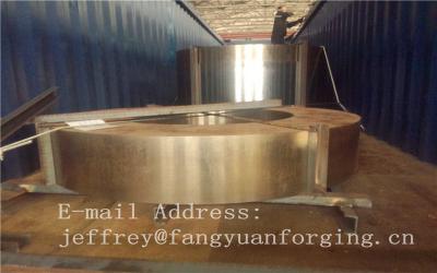 China Stainless Steel Forging Sleeve DIN Standard 1.4401 Hot Forged Rolled Rings for sale