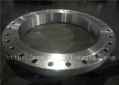 China Heat Treatment Welding Forged Stainless Flanges / Slip On Flanges for sale