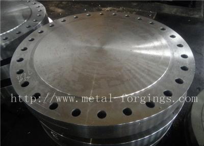 China Carbon Steel Forged Flanges / Forged Disc OD 2500mm P355QH EN10273 for sale