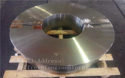 China High Tolerance Hot Forged Wheel Blanks Aloy Steel Rough Machined for sale