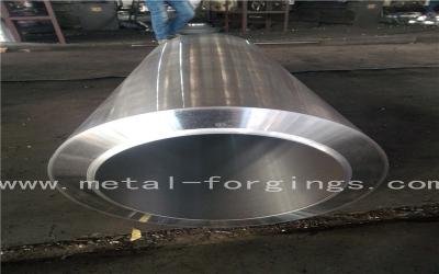 China Pressure Equipment Carbon Steel Forged Sleeve Cylinder Normalized Q + T Proof Machined for sale