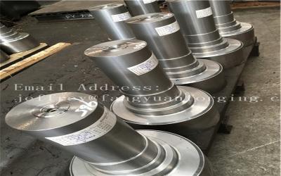 China Alloy Steel Forged Round Bar Blanks 18CrNiMo7-6  Forged Shaft for sale