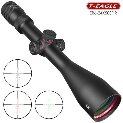 China T-Eagle Sfir 6-24X50 Scope Laterale Aanpassing Jacht Riflescope Optische Bezienswaardigheden Rifle Sight Side Sniper Scope FW43-TY-808 for sale