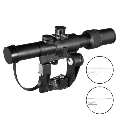 China Dragunov Svd 3-9X26 Tactische Richtkijker Scope Mounted Verlichte Optische Zicht Ak Airsoft Spotting Scope Voor Jacht FW1-NHD406 Rifle for sale