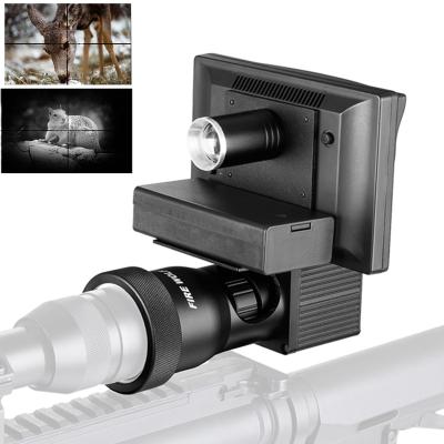 China 5.0 Inch Show 1080P Night Vision Scope Video Cameras Siamese Infrared Riflescope Hunting Optical System FW54-YSY047 for sale