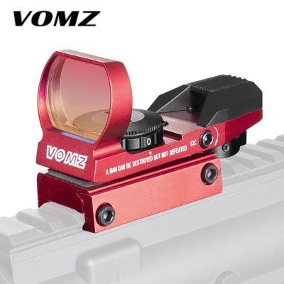 China Vomz 20Mm Rail Riflescope Jacht Airsoft Optics Red Holografische Dot Sight Reflex Scope 4 Richtkruis Tactical Gun Accessories FW57-VOME3112 for sale