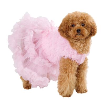 China Viable Wholesale Creative Cute Ballerina Halloween Costume Dog Costume Pet Skirt Costume for sale