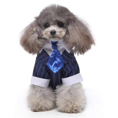 China Viable Hot Selling Pet Clothes Pet Suits Wedding Pet Dresses Teddy Clothes Dog Clothes Customized for sale