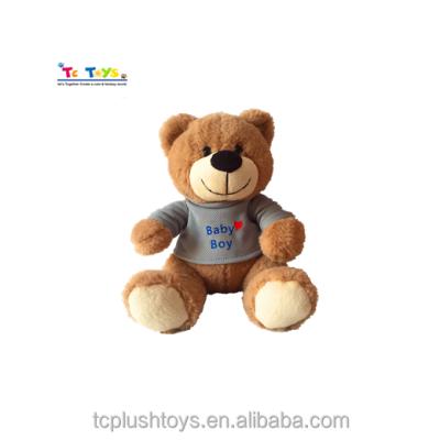 China Plush Toys New Teddy Bear Toys Promotional Stuffed With Colorful Shirts for sale