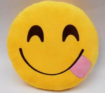 China For Kids Expression Pillow For Kids Emoticon Plush Smile Cushion for sale