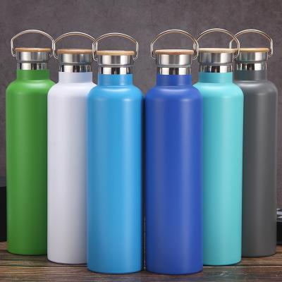 China 350/500/750/1000ml Double Wall Stainless Steel Water Bottle Viable Thermos Bottle Keep Hot And Cold Insulated Vacuum Flask For Sport for sale