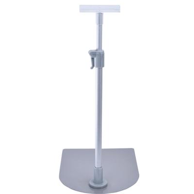 China Adjustable Store Display Stand Supermarket Metal Size Poster Promotion Display Stand for sale