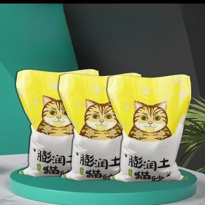 China Recyclable Cat Litter Bag Logo Color Printing Low Price Waterproof Moisture Proof High Load Size Picture Customized Cat Pouch Recyclable Cat Litter Bag for sale