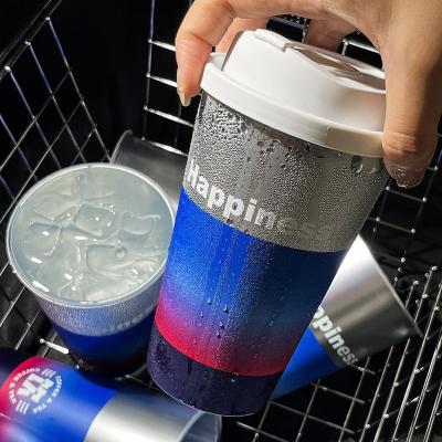 China Best Selling Food Custom Printed Disposable Clear 12oz 16oz 22oz PP Cup U Shape Plastic Fruit Milk Boba Bubble Tea Cup for sale