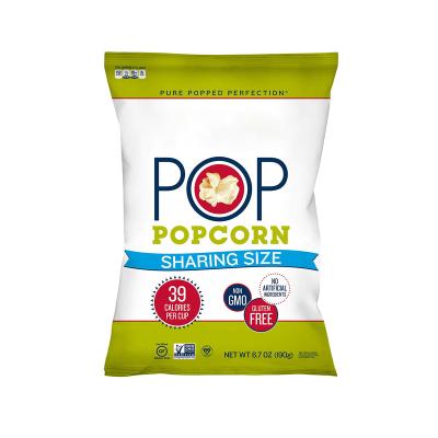 China Wholesale Customized Recyclable Food Grade Seal Printed Plastic Foil Wrap Bag Back Pack Popcorn Snack Bags Bags Popcorn Pillow Pouch for sale