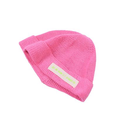 China COMMON Knitted Kid Thin Toddler Ski Hat Warm Slouchy Beanies Winter Beanies Hats Unisex Children for sale