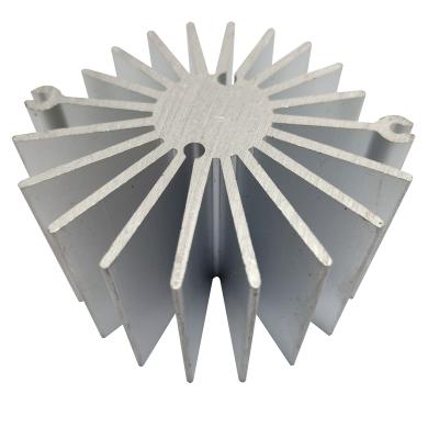 China Radiator Customized CNC Machining Structural Parts Aluminum Extrusion Profile for sale