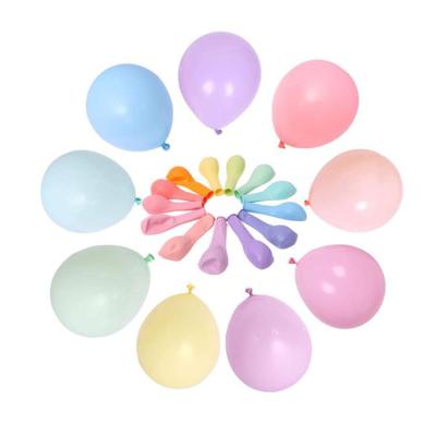 China Party Helium Balon 12 Inches 18 inch blue pink Rainbow Macaroon pastel Macaron Latex Balloon  for Wedding Birthday Party Decorations for sale