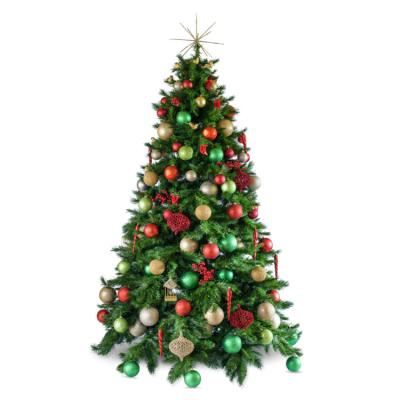 China Paper Xmas Tree High Quality Green PVC PET PE white Artificial the Christmas Tree stand for sale