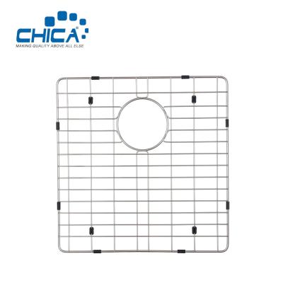 China Quality Stainless Steel Kitchen Sink Bottom Grid Stainless Steel With Anti-Scratch Protective Cover Sink Bottom Grid for sale