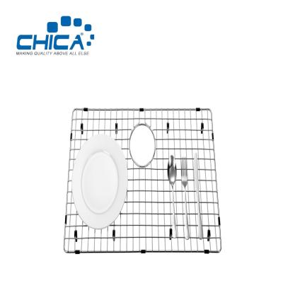 China Sink Protectors Stainless Steel Sink Grids for Bottom of Kitchen Sink for sale